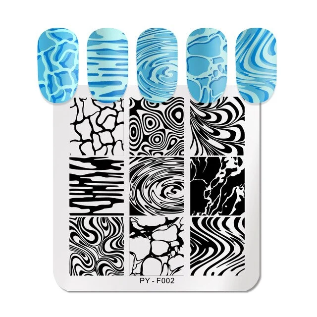 Pict You 8ml Stamping Nail Polish Pure Color Black White Red Nail Art Printing Varnish Manicure DIY Design Stamping Polish