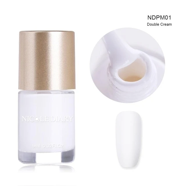 NICOLE DIARY 9ml Nail Polish Series Varnish Polish Quick Dry Eco-friendly Nail Art Lacquer 6 Colors