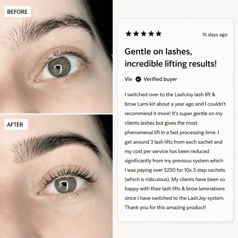 LashJoy Lash Lift & Brow Lamination Starter Kit
