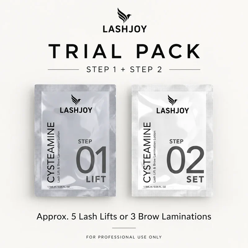Lash Lift & Brow Lamination Kit - Step 1 LIFT & Step 2 SET (1 Pack)