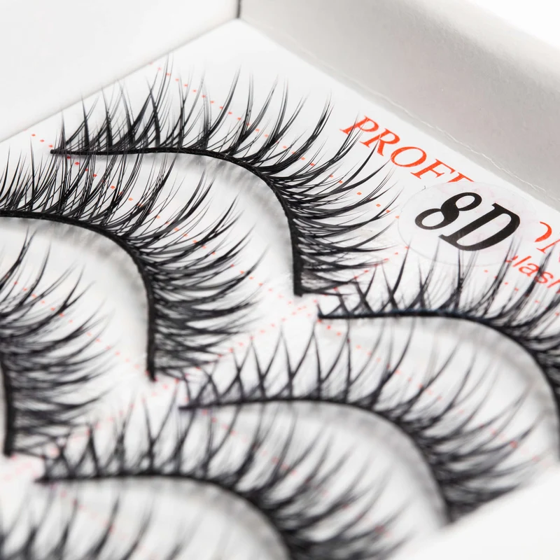 Premium Faux Mink Strip Lashes (Style 8D)
