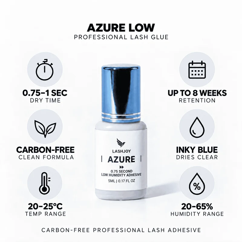 Azure 0.75s Low Humidity Eyelash Extension Glue