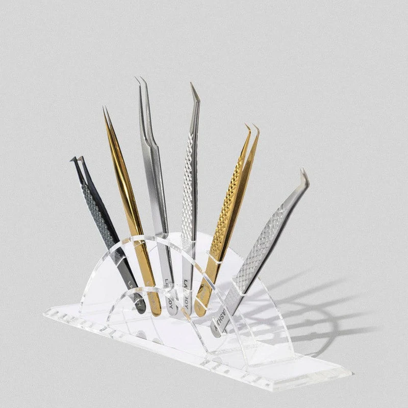 Acrylic Lash Tweezer Display Stand