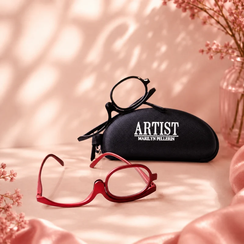 Lunettes de maquillage avec verre amovible deluxe ARTIST