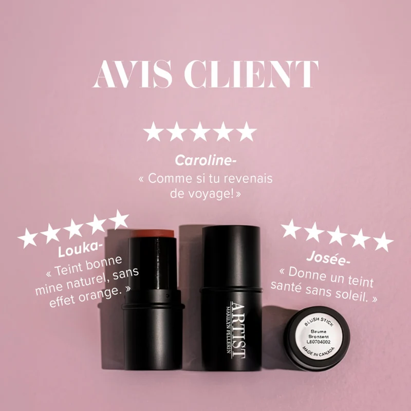 Baume bronzant en bâton ARTIST