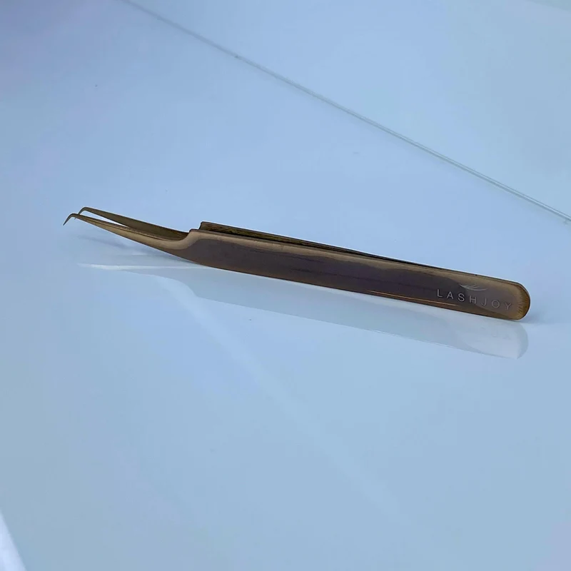 Bronze Eyelash Extension Tweezer Bundle - 6 Pairs