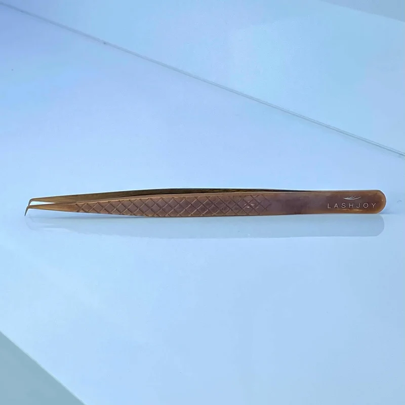 Bronze Eyelash Extension Tweezer Bundle - 6 Pairs