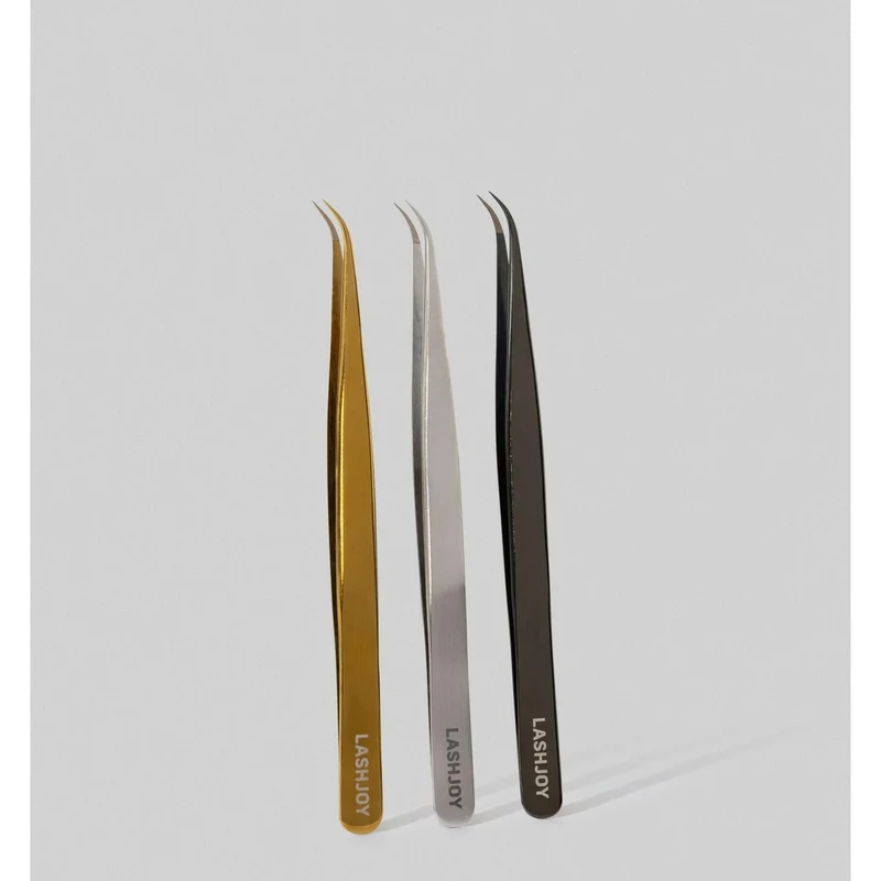Long Curved Lash Isolation Tweezers