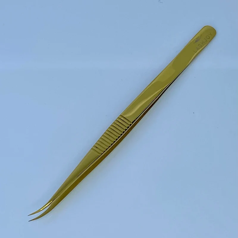 Long Curved Lash Isolation Tweezers