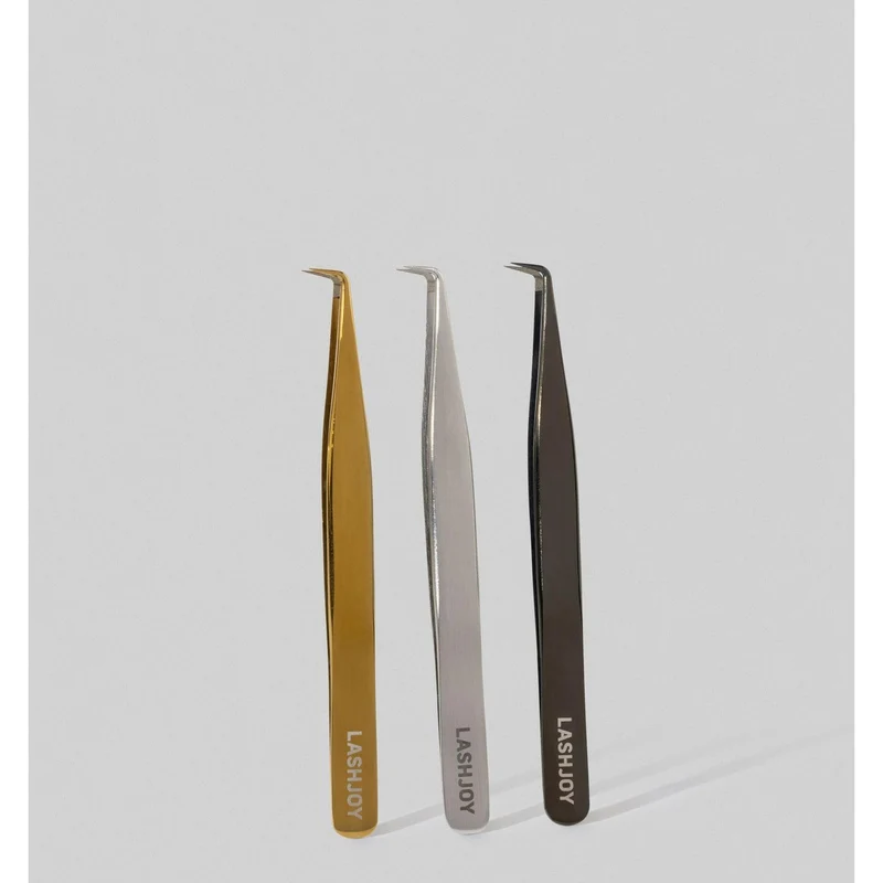 90° Mini Short Foot Lash Tweezers