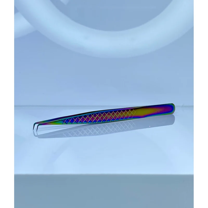 90° Mini Short Foot Lash Tweezers