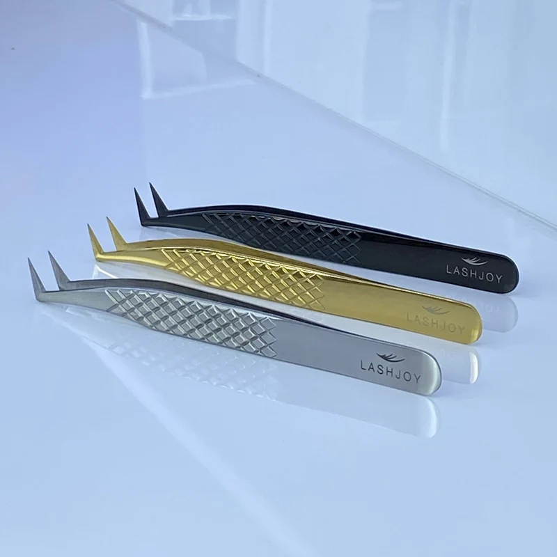 Flat Foot Lash Tweezers