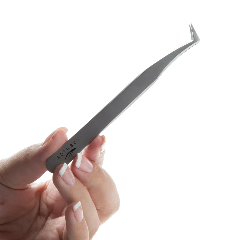 Flat Foot Lash Tweezers