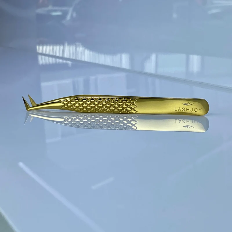 Flat Foot Lash Tweezers