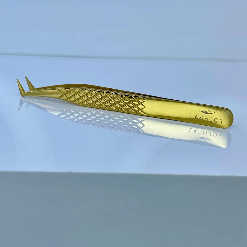 Flat Foot Lash Tweezers