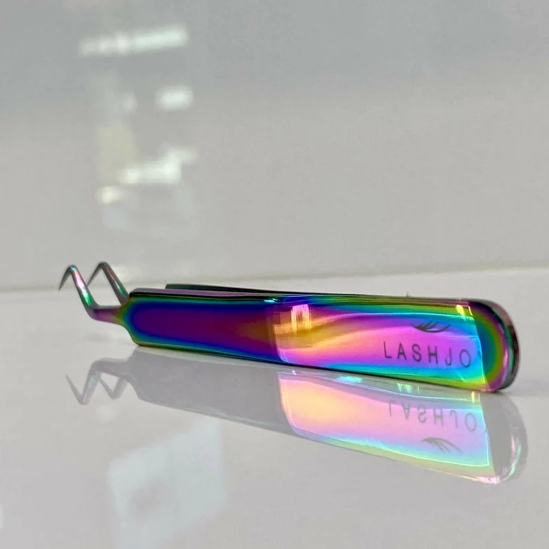 90° Double Bend Lash Tweezers