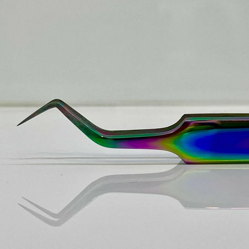90° Double Bend Lash Tweezers