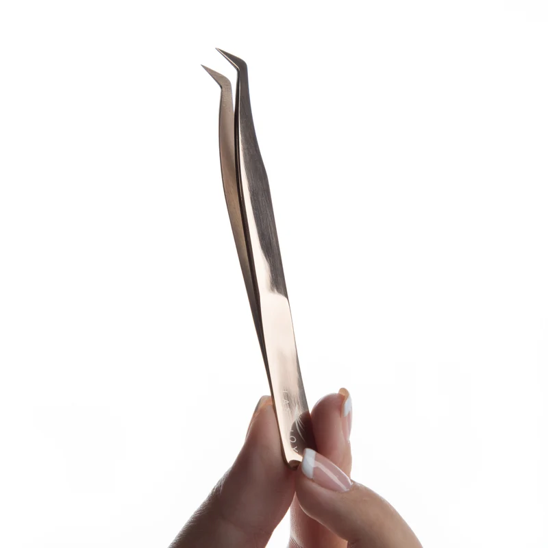 Curved Boot Rapid Volume Lash Tweezers