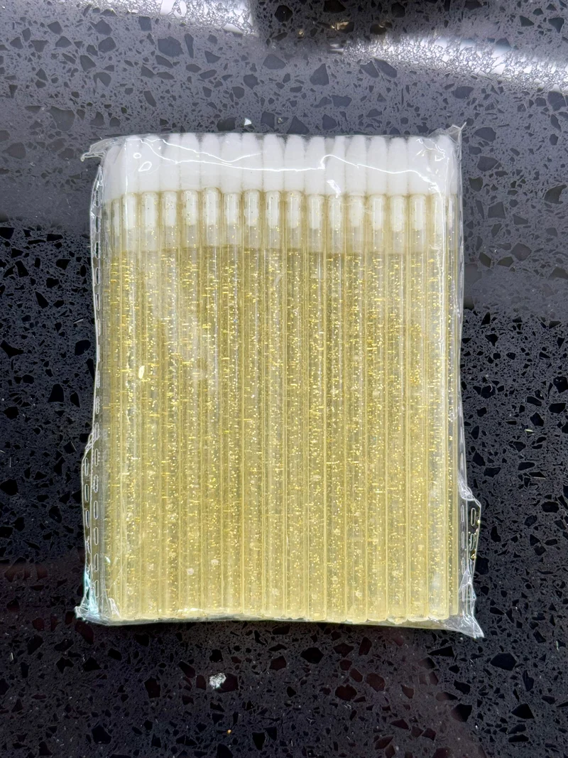 Disposable Lip Gloss Applicator Wands - 50 Pack