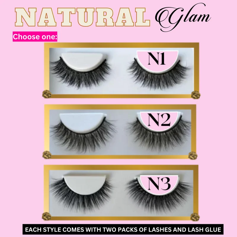 Magnetic Lash Gasm Bundle - (2 pack) with lash glue