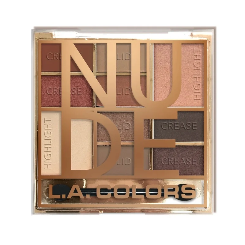LA Colors - Color Block Eyeshadow Palette Nude