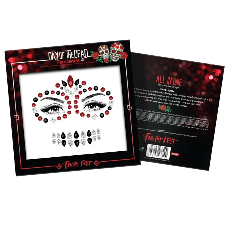 PaintGlow - Face Jewel Day Of The Dead