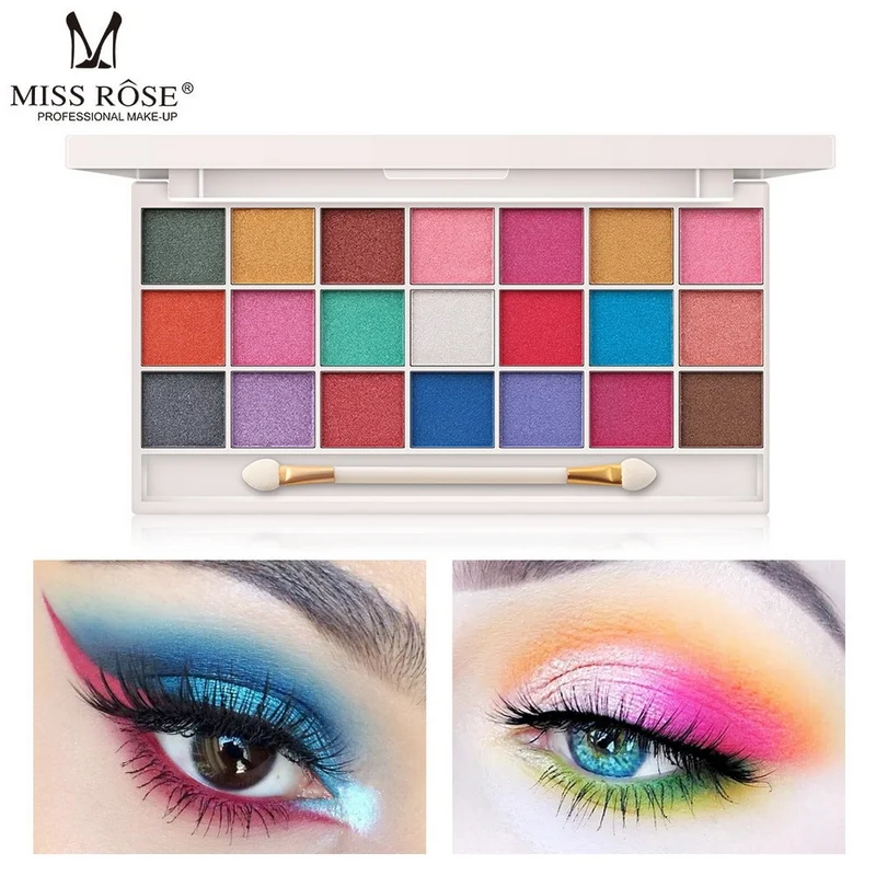 21 Colors Eye Shadow Waterproof Pearlescent Eyeshadow Makeup Glitters Injections Eyeshadow Pallete Diamond Make Up Eye Shadow