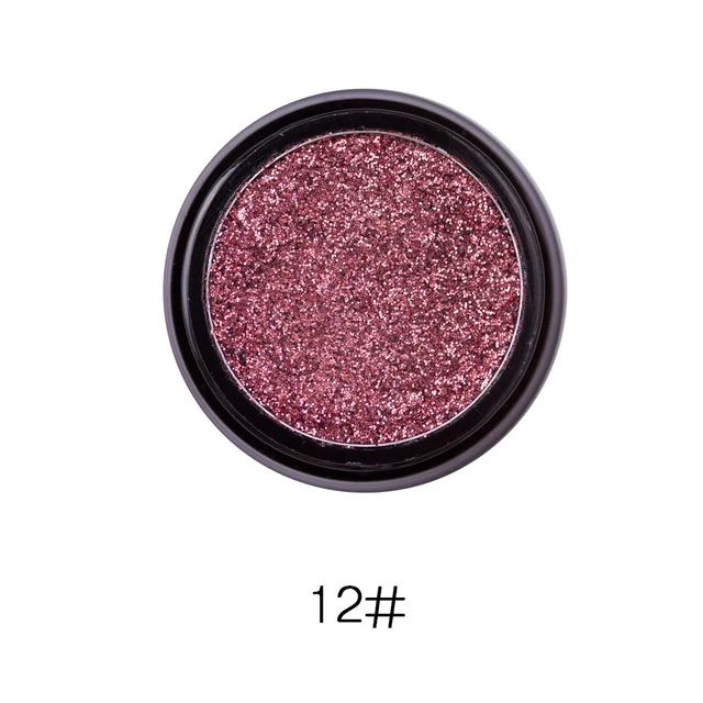 LULAA metal glitter Eyeshadow Fashion Make-up Eye Shadow Soft Sequins Gorgeous Eye Makeup14 colors for all skin tones