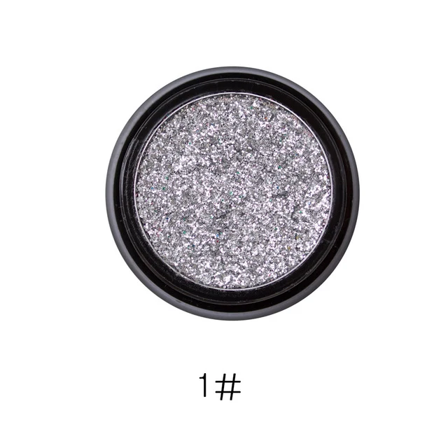 LULAA metal glitter Eyeshadow Fashion Make-up Eye Shadow Soft Sequins Gorgeous Eye Makeup14 colors for all skin tones