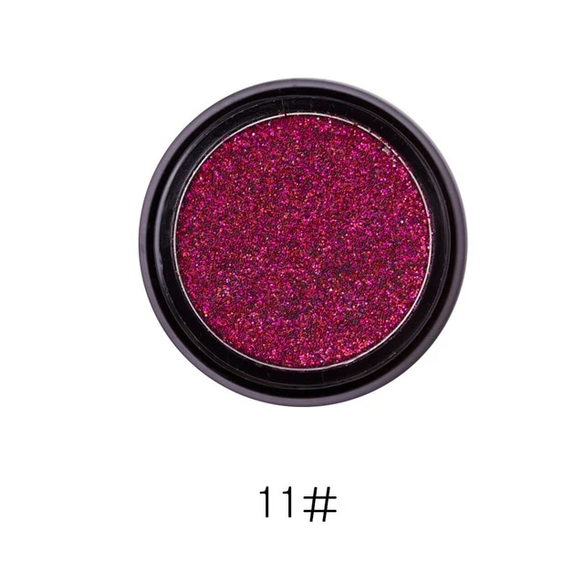 LULAA metal glitter Eyeshadow Fashion Make-up Eye Shadow Soft Sequins Gorgeous Eye Makeup14 colors for all skin tones