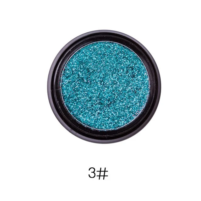 LULAA metal glitter Eyeshadow Fashion Make-up Eye Shadow Soft Sequins Gorgeous Eye Makeup14 colors for all skin tones