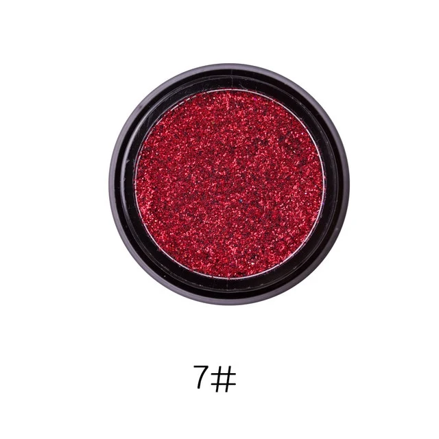 LULAA metal glitter Eyeshadow Fashion Make-up Eye Shadow Soft Sequins Gorgeous Eye Makeup14 colors for all skin tones