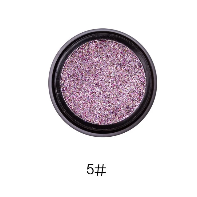 LULAA metal glitter Eyeshadow Fashion Make-up Eye Shadow Soft Sequins Gorgeous Eye Makeup14 colors for all skin tones