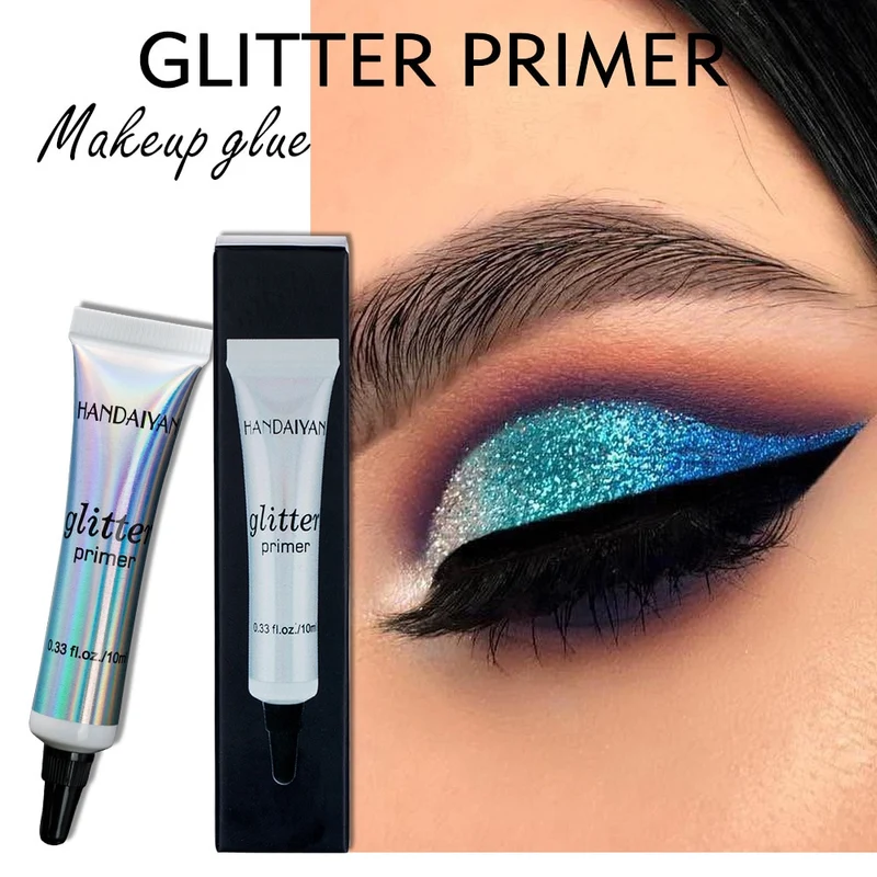 HANDAIYAN Glitter Eyeshadow Primer Gel Professional Base Primer Eye Shadow Makeup Cream Glue Sequins Multifunctional Makeup Gel