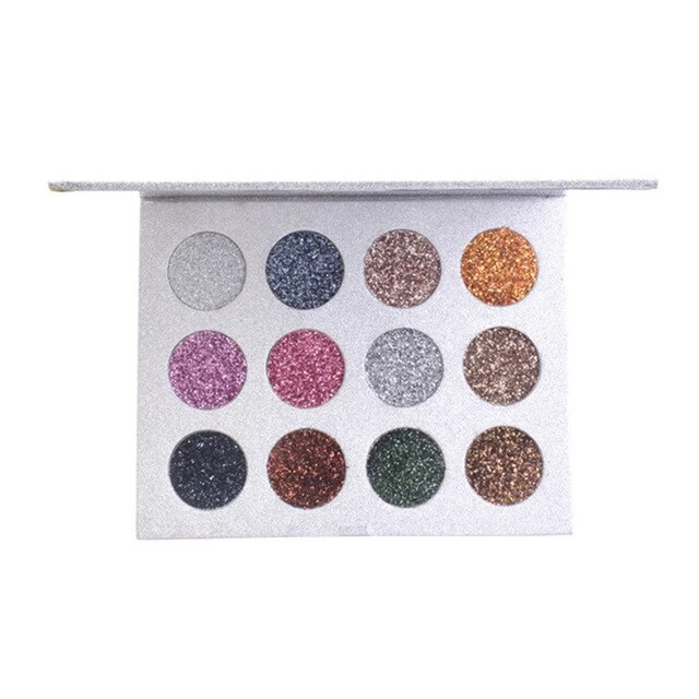 Makeup Eyeshadow Palettes 12 Colors Waterproof Long Lasting Highly Pigmented Glitter Eyeshadow Palette Focallure Eye shadow