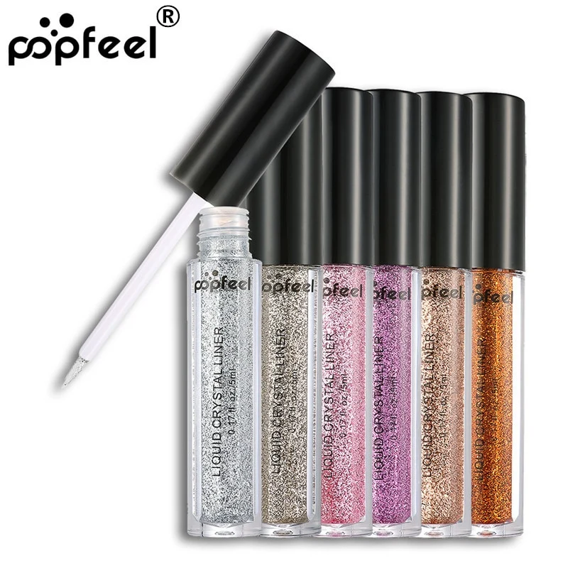 brand popfeel 12 single colors glitter eye shadow powder shimmer and shine party metallic radiant eyeshadow eyes makeup