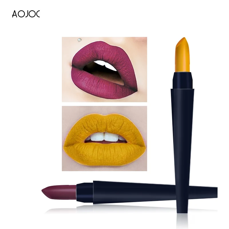 Matte Lipstick for girls Lips Waterproof Long Lasting Nourishing velvet red Lipstick Tint Nude Cosmetics Lipstic Makeup Set kit