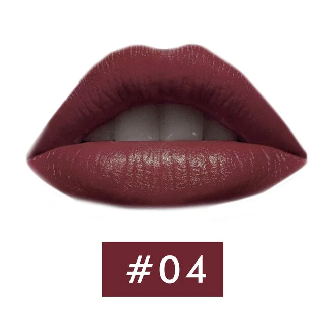 Matte Lipstick for girls Lips Waterproof Long Lasting Nourishing velvet red Lipstick Tint Nude Cosmetics Lipstic Makeup Set kit