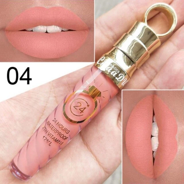 High quality Matte Lip Gloss Female Women 20 Colors Long-Lasting Nutritious Lipstic Women Lip Make Up Cosmetics Lip Gloss 1PC
