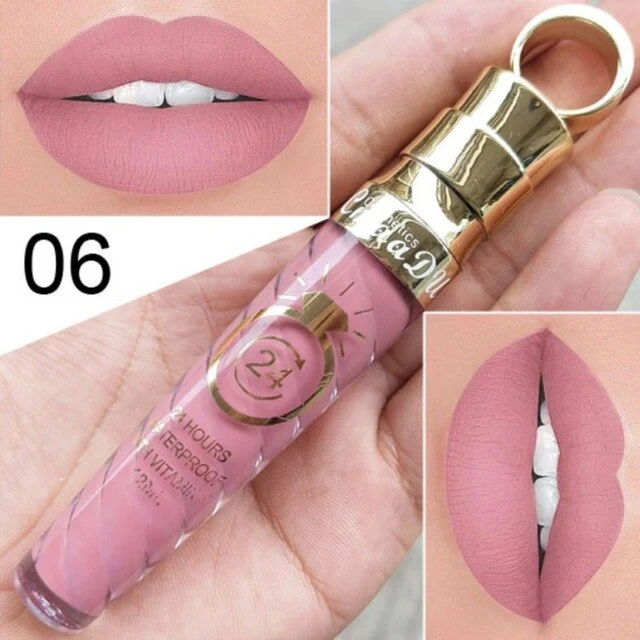 High quality Matte Lip Gloss Female Women 20 Colors Long-Lasting Nutritious Lipstic Women Lip Make Up Cosmetics Lip Gloss 1PC