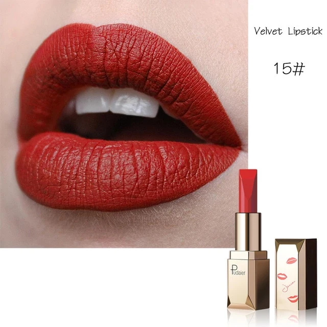 Professional New Matte Velvet Lipstick Moisturizing 26 Colors Beauty Fashion Lipstick Velvet Matte Lipstic LVS88