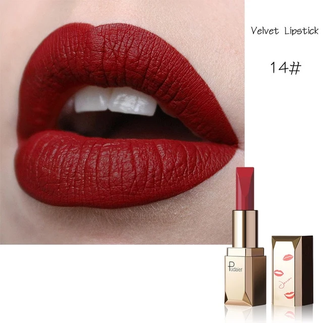 Professional New Matte Velvet Lipstick Moisturizing 26 Colors Beauty Fashion Lipstick Velvet Matte Lipstic LVS88