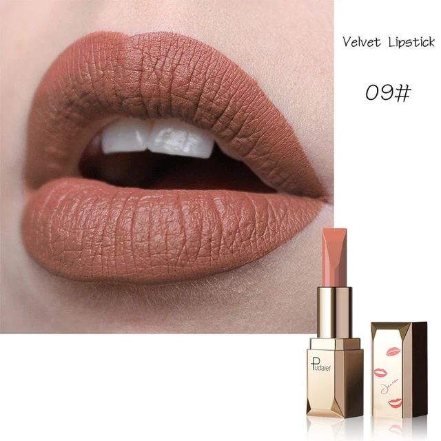 Professional New Matte Velvet Lipstick Moisturizing 26 Colors Beauty Fashion Lipstick Velvet Matte Lipstic LVS88