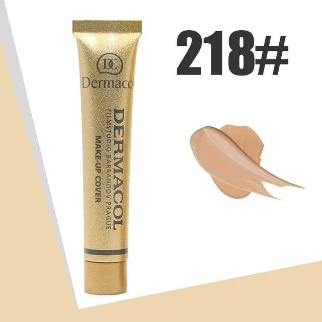 Full Skin Concealer Foundation Cream Face Professional Blemish Cover Dark Spot Tattoo Contour Makeup Liquid Concealer Cosmetic