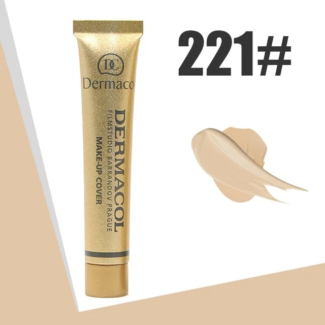 Full Skin Concealer Foundation Cream Face Professional Blemish Cover Dark Spot Tattoo Contour Makeup Liquid Concealer Cosmetic