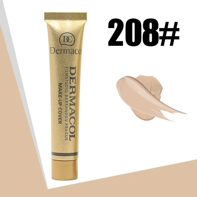 Full Skin Concealer Foundation Cream Face Professional Blemish Cover Dark Spot Tattoo Contour Makeup Liquid Concealer Cosmetic