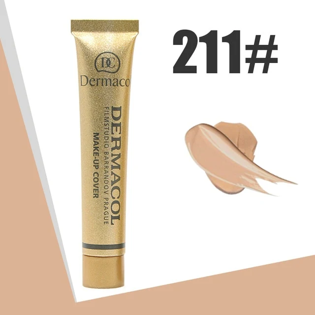 Full Skin Concealer Foundation Cream Face Professional Blemish Cover Dark Spot Tattoo Contour Makeup Liquid Concealer Cosmetic