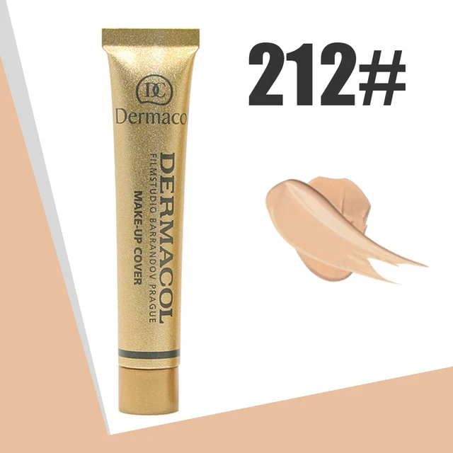 Full Skin Concealer Foundation Cream Face Professional Blemish Cover Dark Spot Tattoo Contour Makeup Liquid Concealer Cosmetic