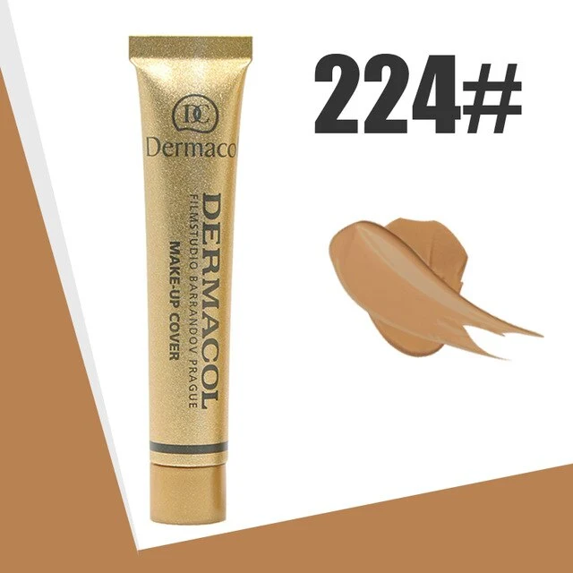 Full Skin Concealer Foundation Cream Face Professional Blemish Cover Dark Spot Tattoo Contour Makeup Liquid Concealer Cosmetic