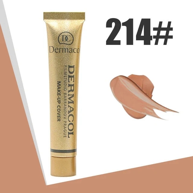 Full Skin Concealer Foundation Cream Face Professional Blemish Cover Dark Spot Tattoo Contour Makeup Liquid Concealer Cosmetic